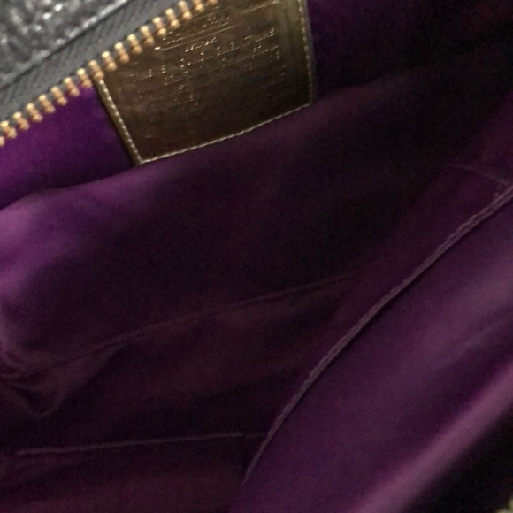 Coach leather black bag - Picture 4 of 5